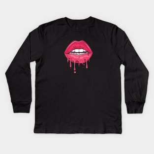 Mouth Kids Long Sleeve T-Shirt